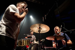 James and Pat of LCD Soundsystem