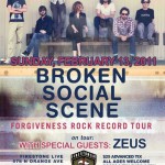 Broken Social Scene Soldier Through Set at Firestone, Orlando 2.13.11